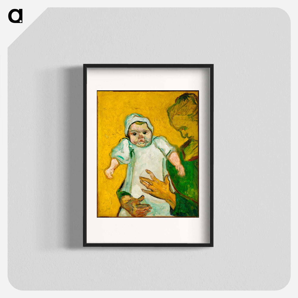 Madame Roulin and Her Baby - フィンセント ファン ゴッホ Poster.