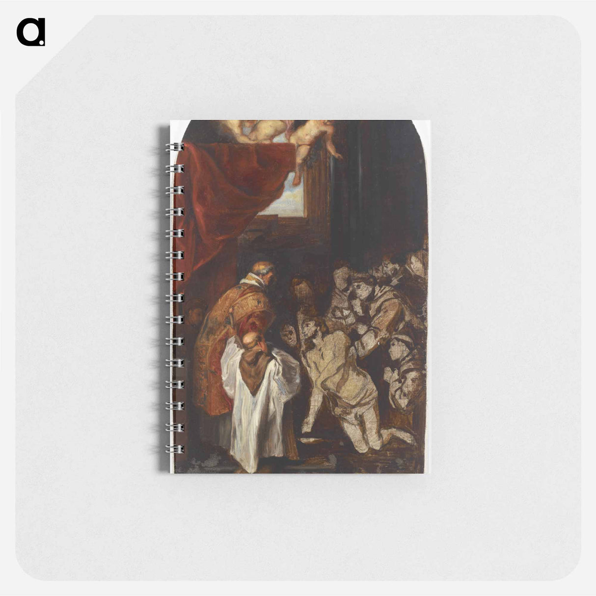 The last holy communion of st francis of assisi - アルバート エーデルフェルト Memo.