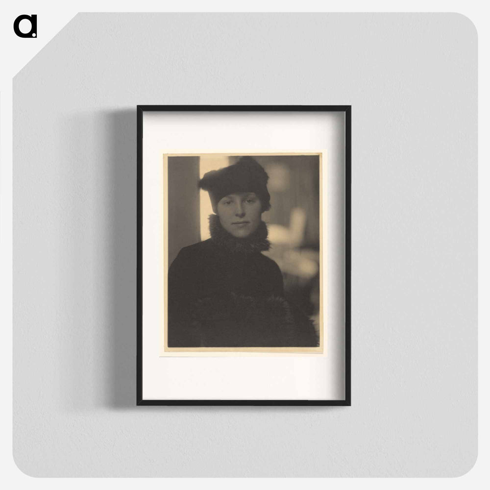 Portrait of Marie Rapp - アルフレッド スティーグリッツ Poster.