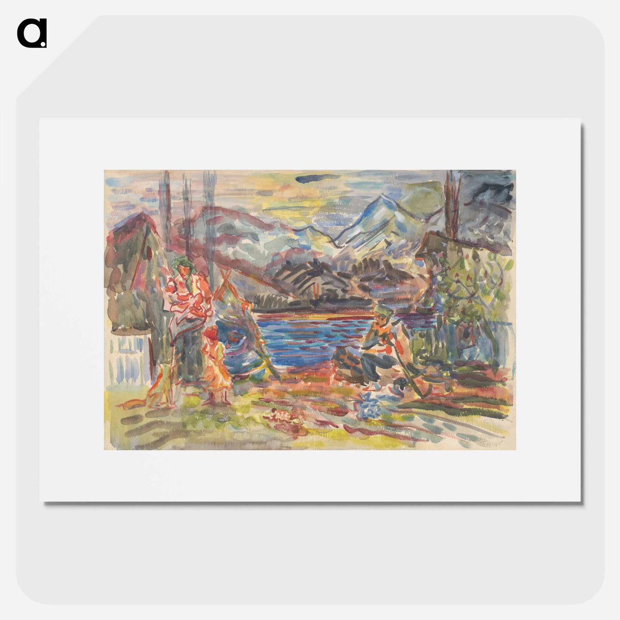 Slovak family - アーノルド ピーター ワイズ クビンチャン Poster.