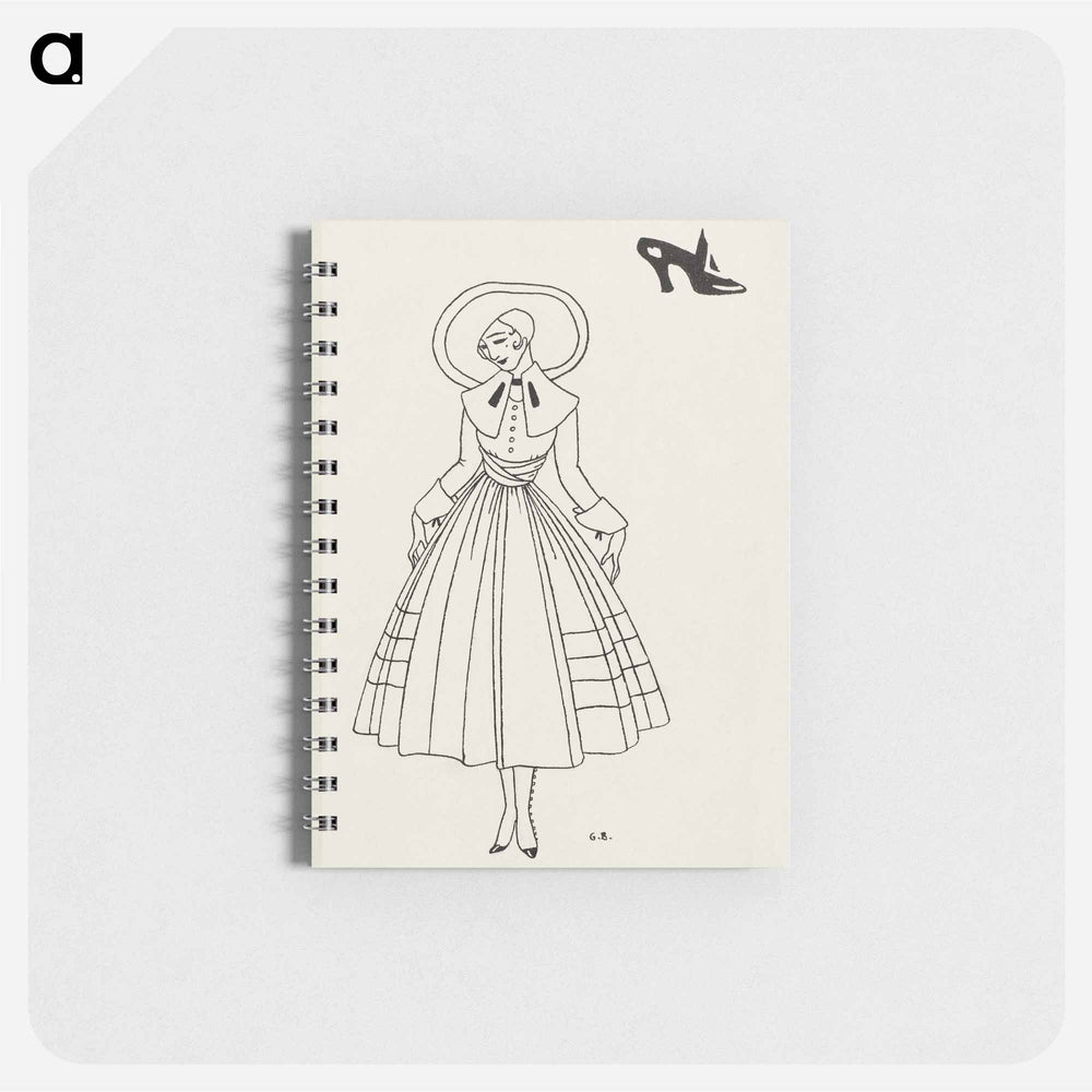 No. 8, 9, p. 26. from Gazette du Bon Ton - ジョルジュ バルビエ Memo.