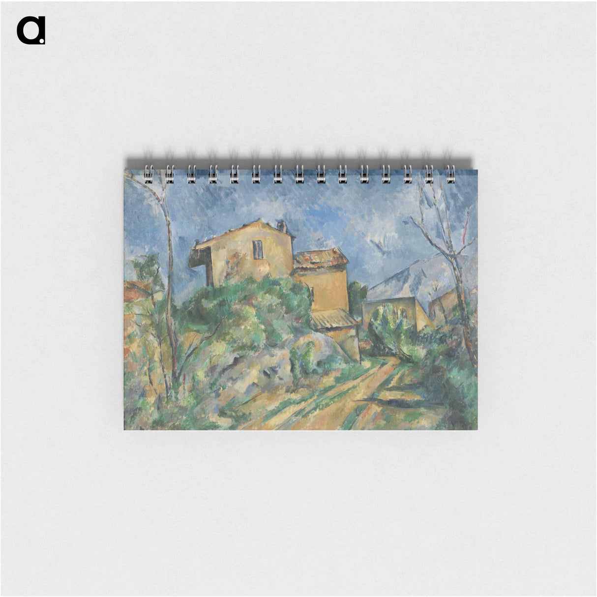Maison Maria with a View of Château Noir - ポール セザンヌ Memo.