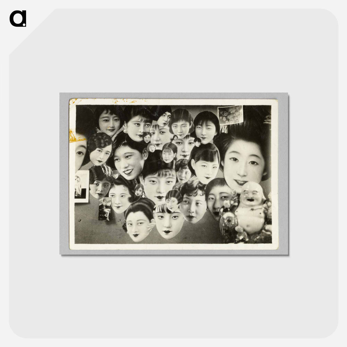 アートポストカード-Collage of Faces
- セントルイス美術館 Postcard.