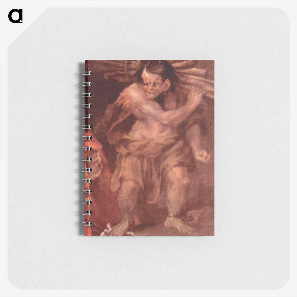 アートメモ帳-Caliban from "The Tempest" of William Shakespeare - ウィリアム ホガース Memo.