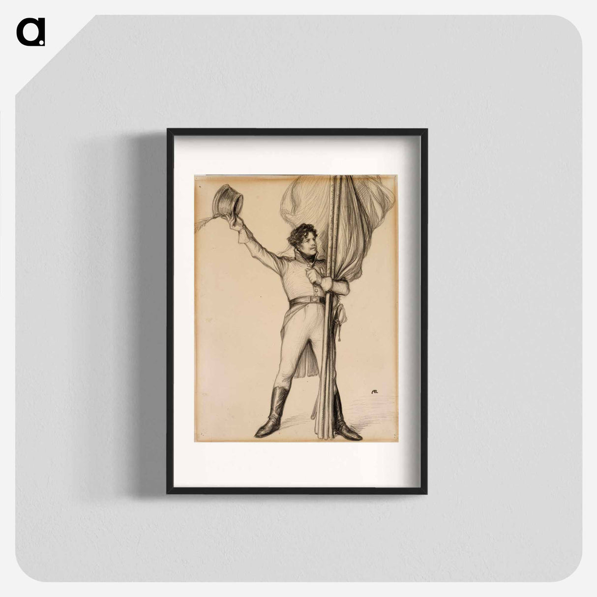 J.z. duncker - アルバート エーデルフェルト Poster.