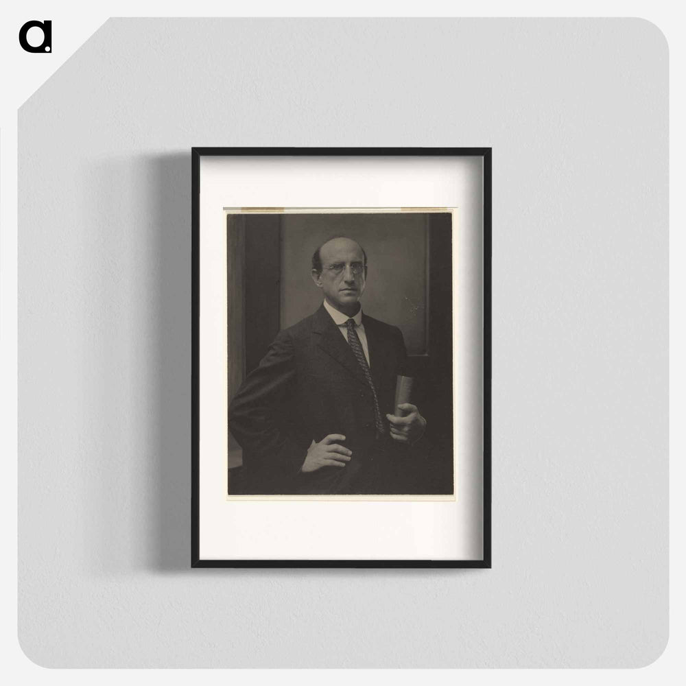 Leo Stein - アルフレッド スティーグリッツ Poster.