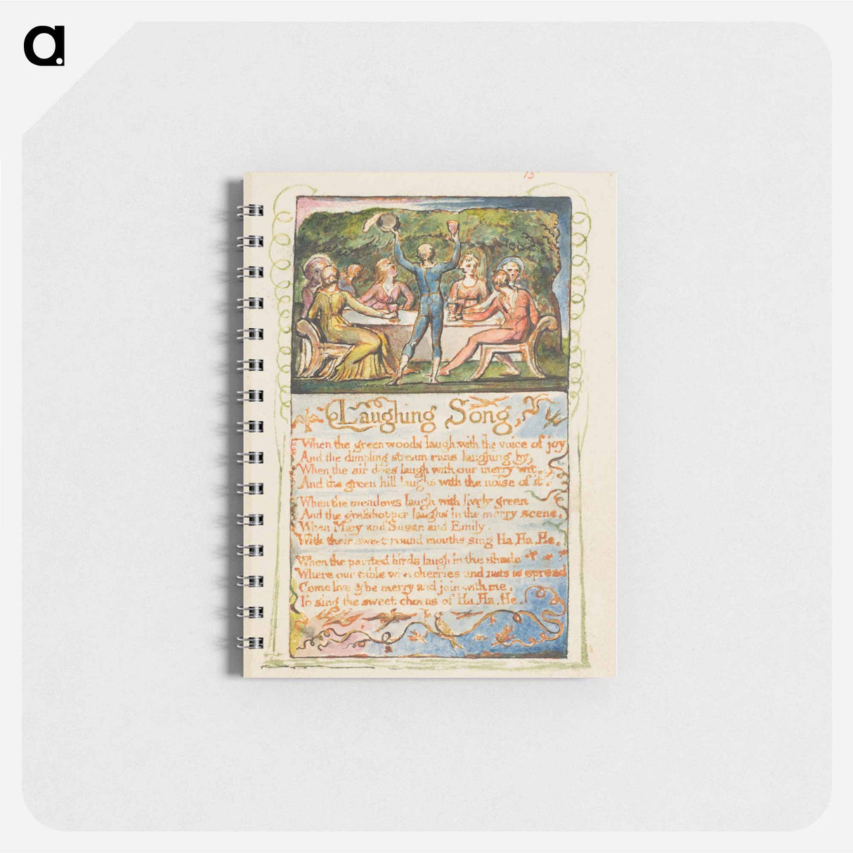 Songs of Innocence and of Experience: Laughing Song - ウィリアム ブレイク Memo.