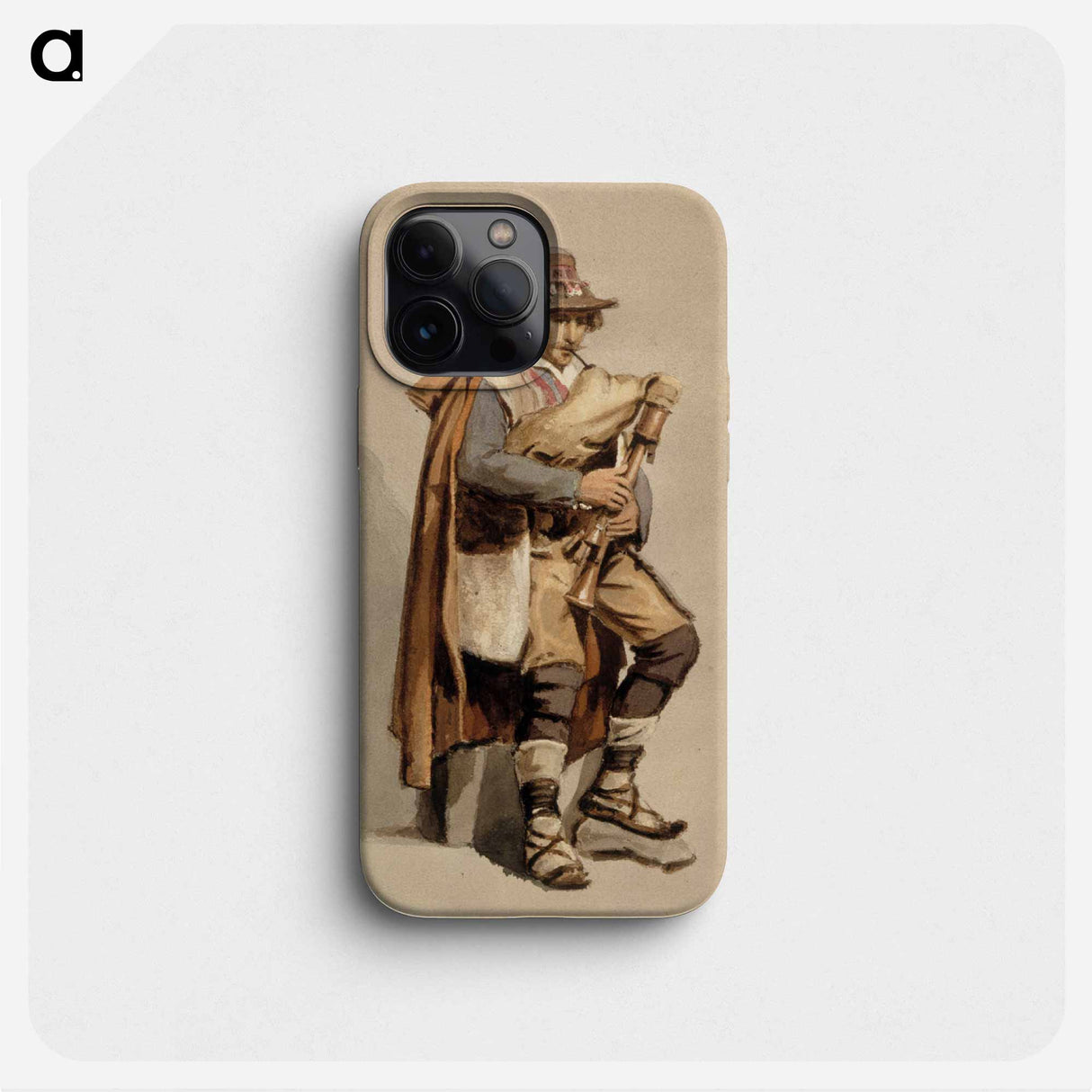 Säkkipillinsoittaja - アルバート エーデルフェルト Phone Case.