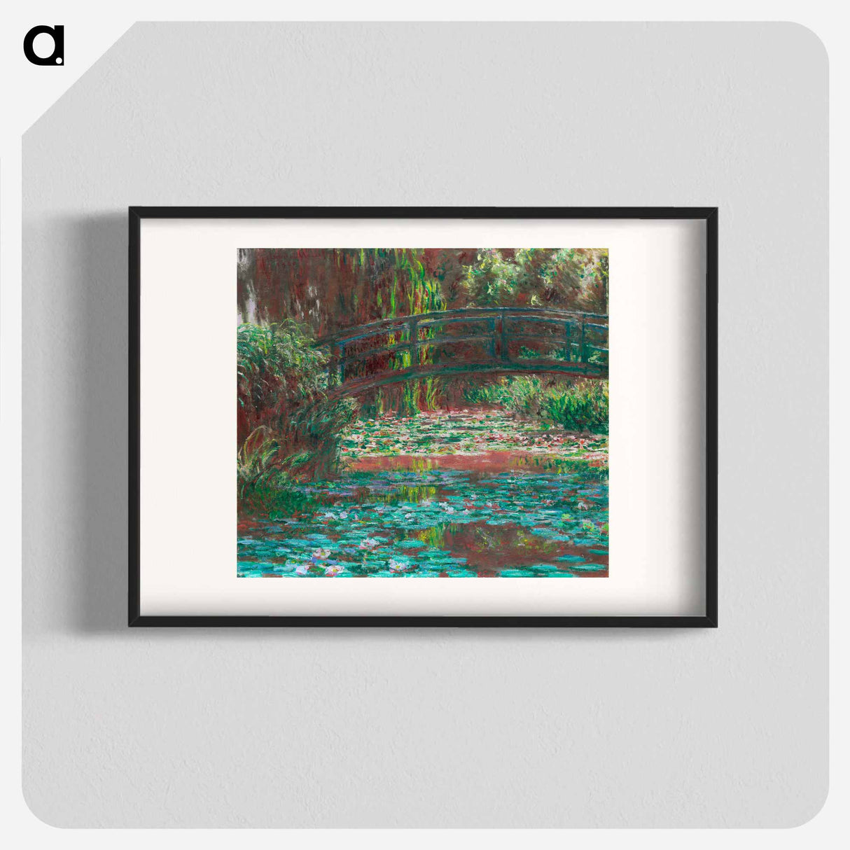 Water Lily Pond - Claude Monet Poster.
