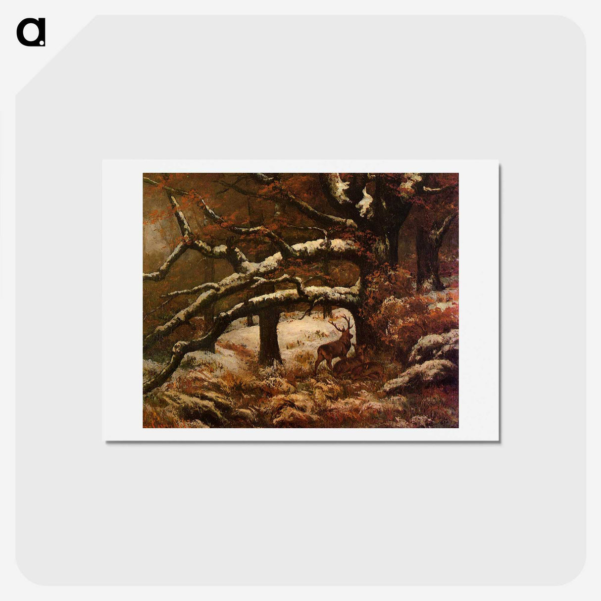 2-91_Gustave-Courbet_hagaki