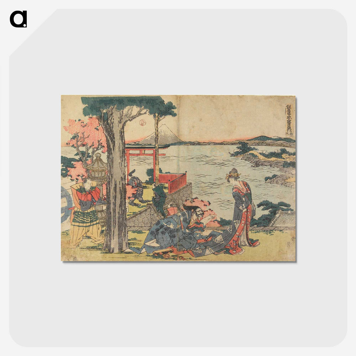 2-91_Katsushika-Hokusai_postcard