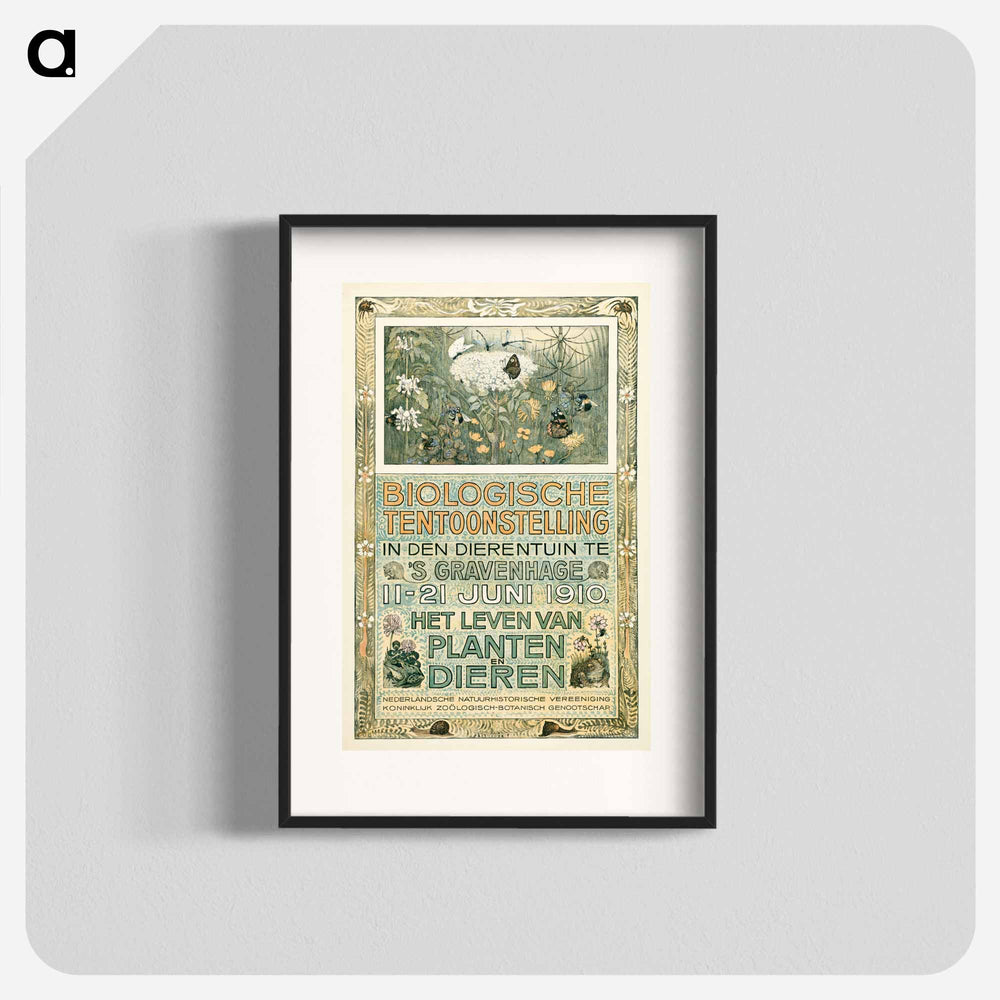 Biologische Tentoonstelling - Theo van Hoytema Poster.