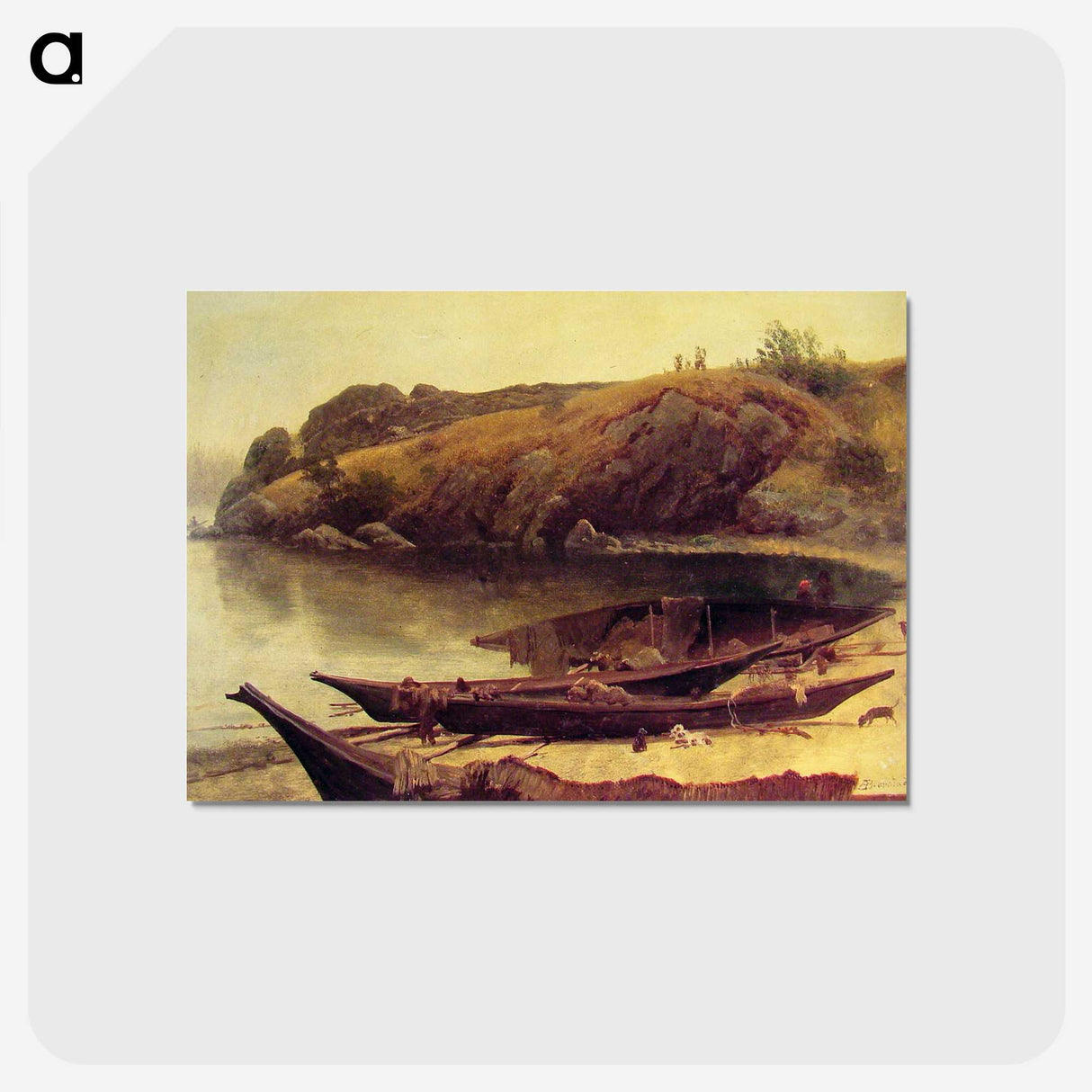 2-92_Albert-Bierstadt_postcard