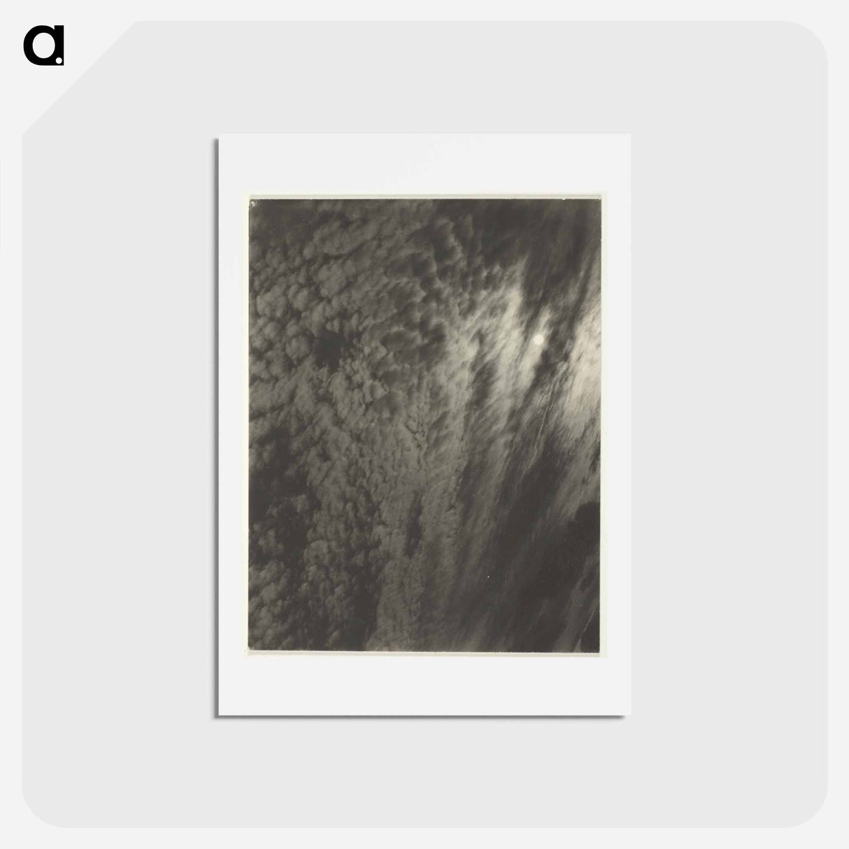 アートポストカード-Equivalent, from Set A (Third Set, Print 3) - アルフレッド スティーグリッツ Postcard.