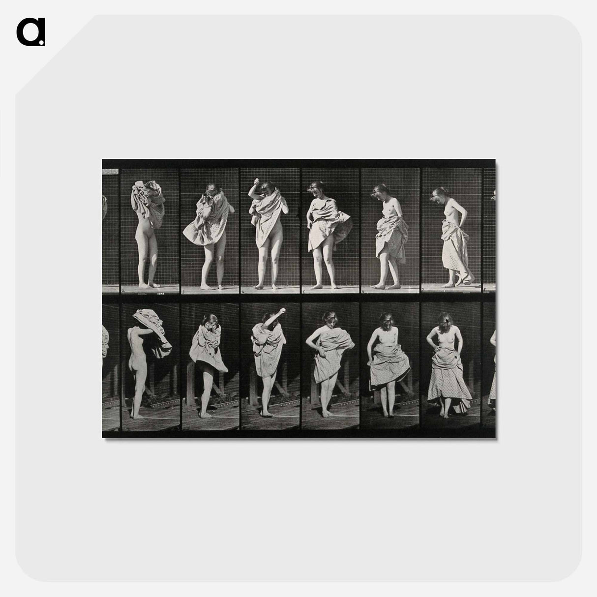 アートポストカード-Dressing
- エドワード マイブリッジ Postcard.
