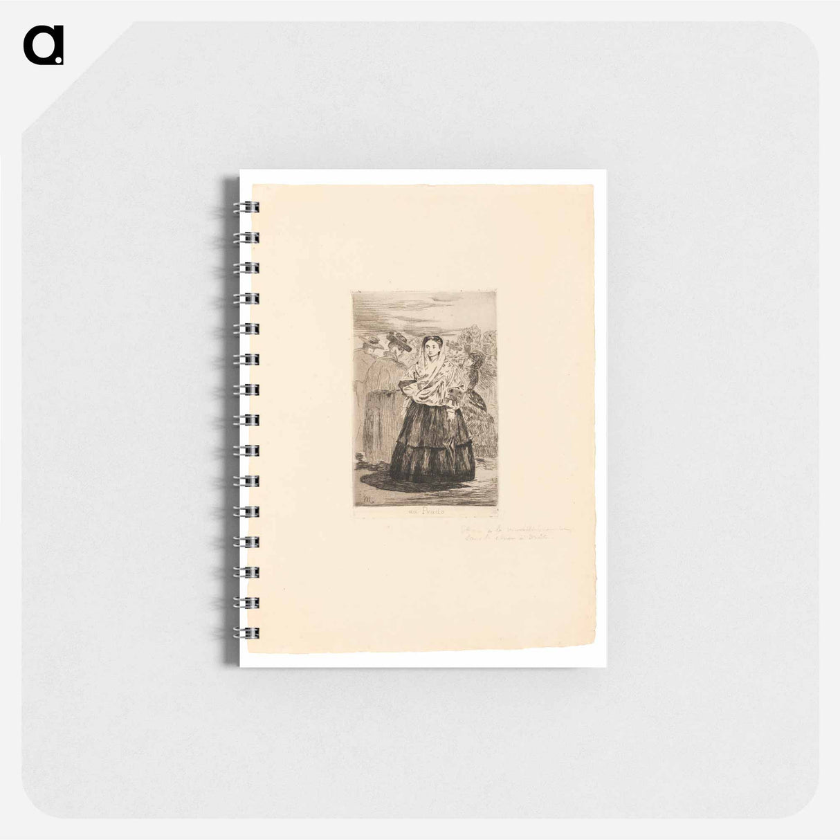 At the Prado I - エドゥアール マネ Memo.