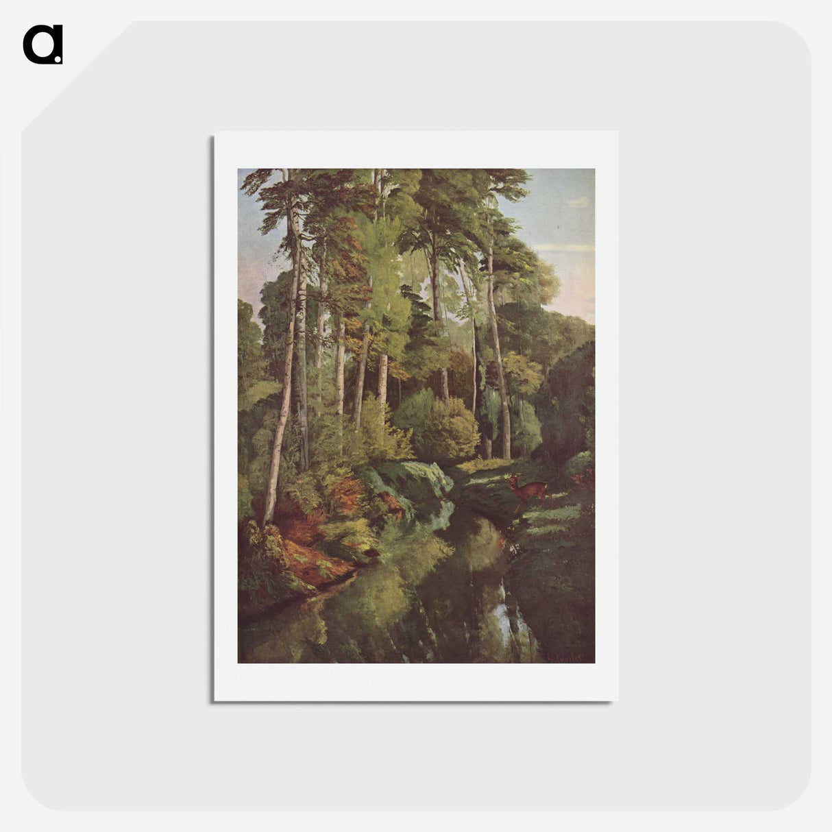 2-92_Gustave-Courbet_hagaki