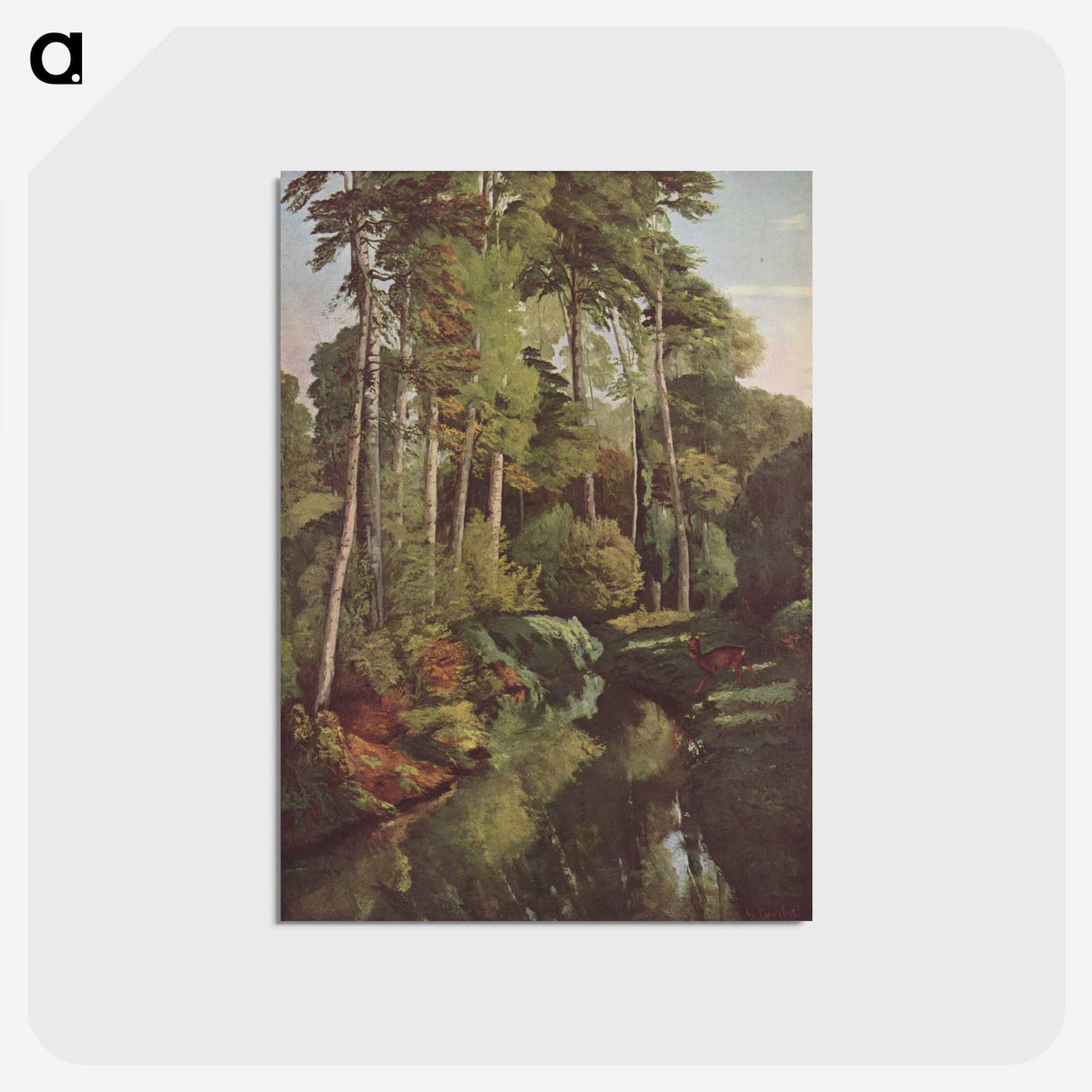 2-92_Gustave-Courbet_postcard