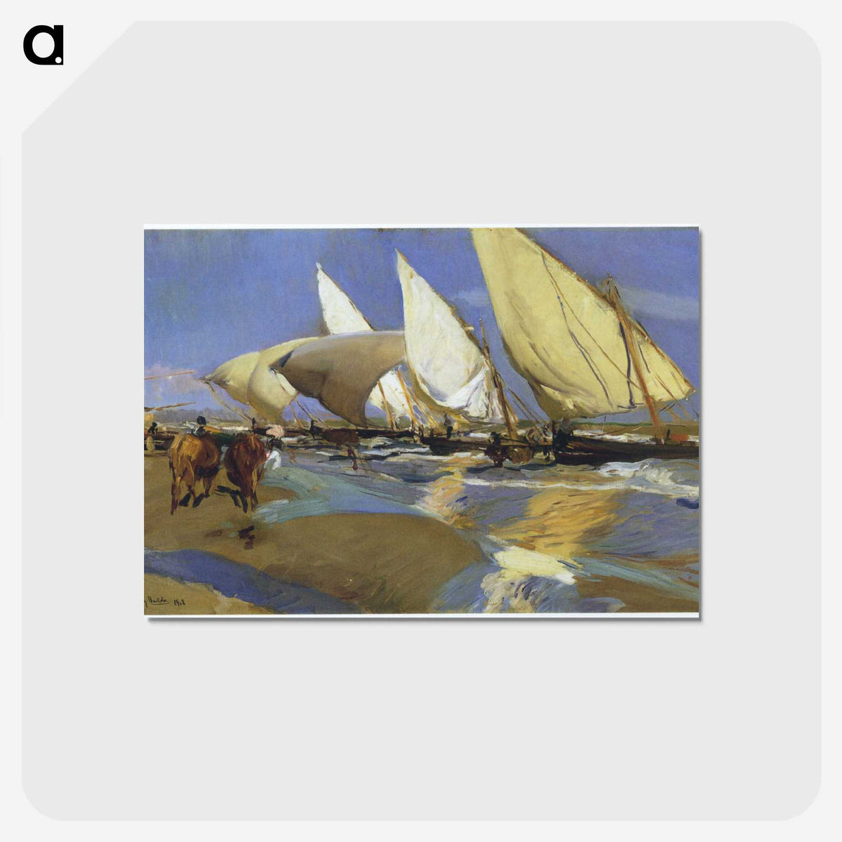2-92_Joaquin-Sorolla_postcard