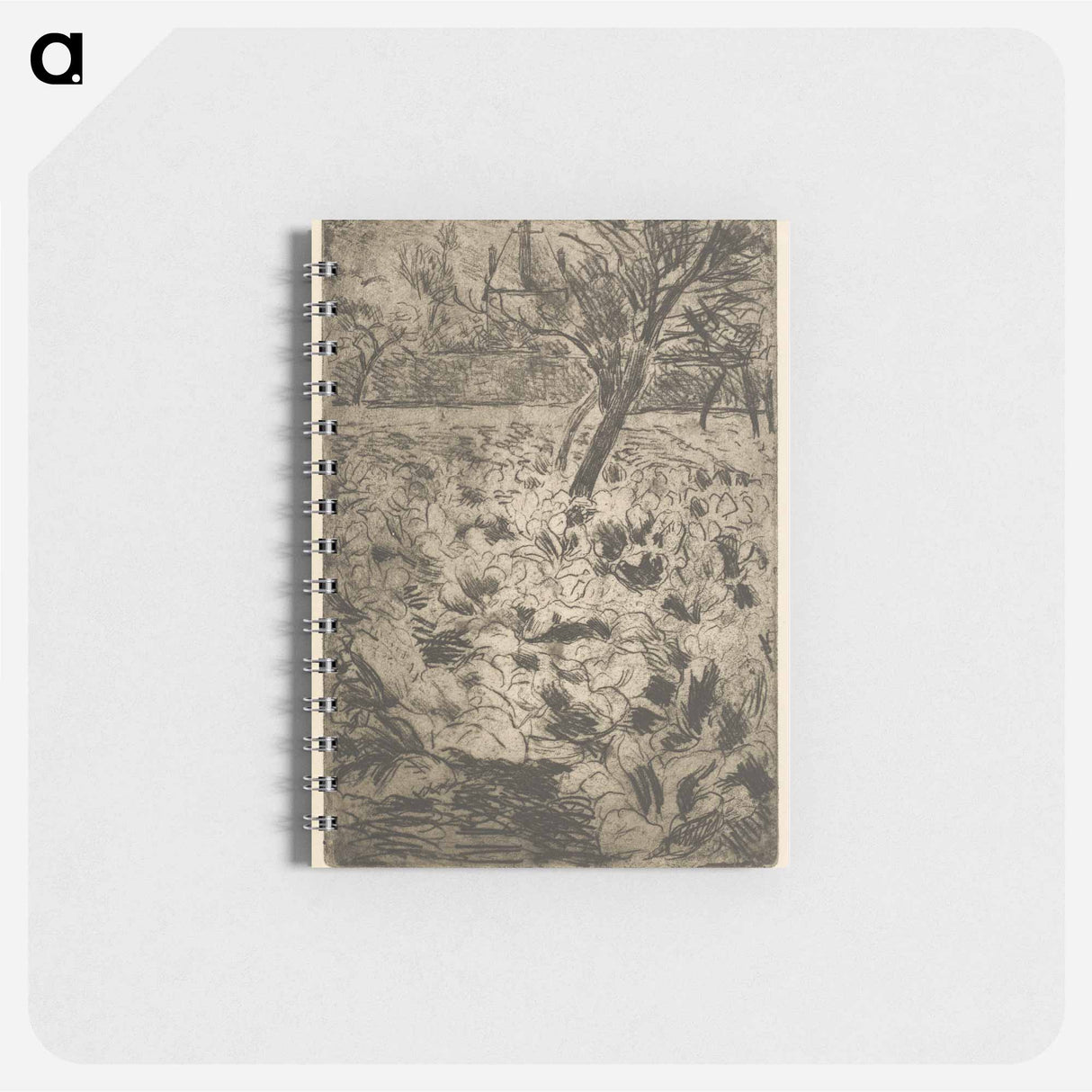 The Cabbage Field - カミーユ ピサロ Memo.