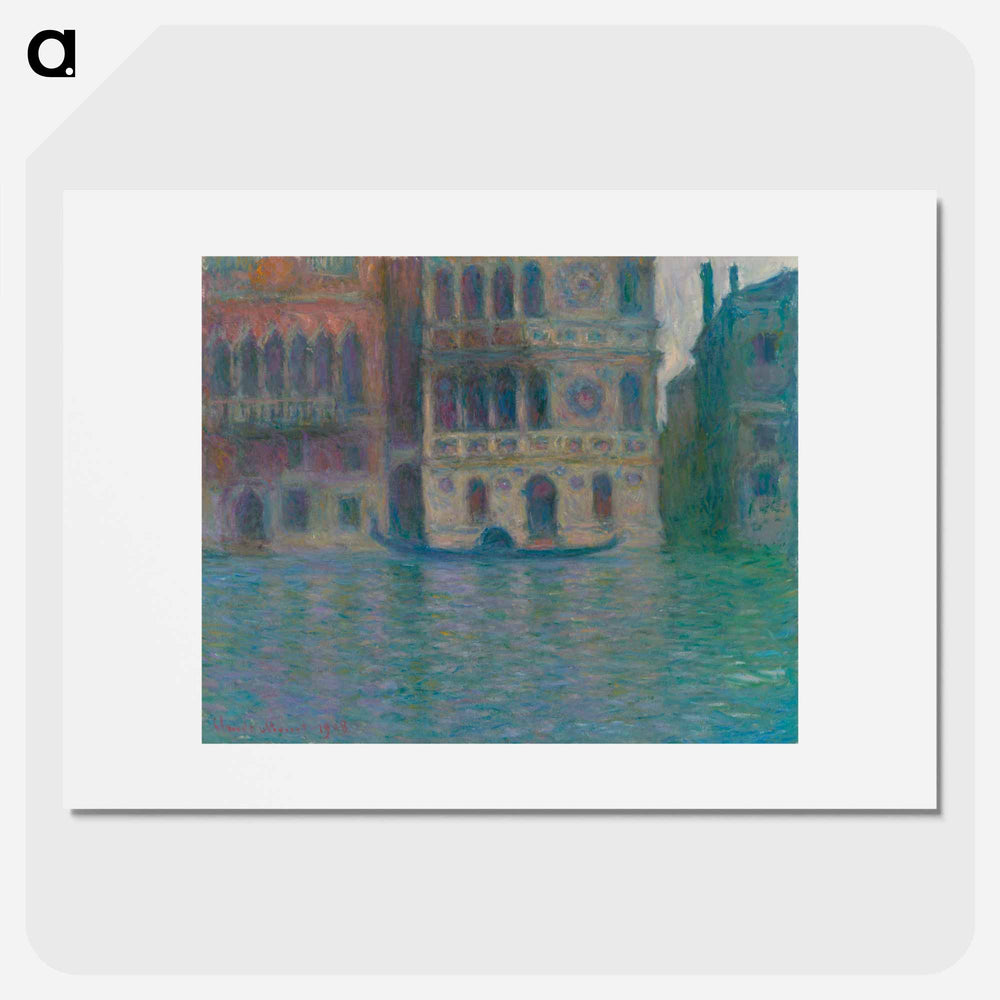 Venice, Palazzo Dario - Claude Monet Poster.
