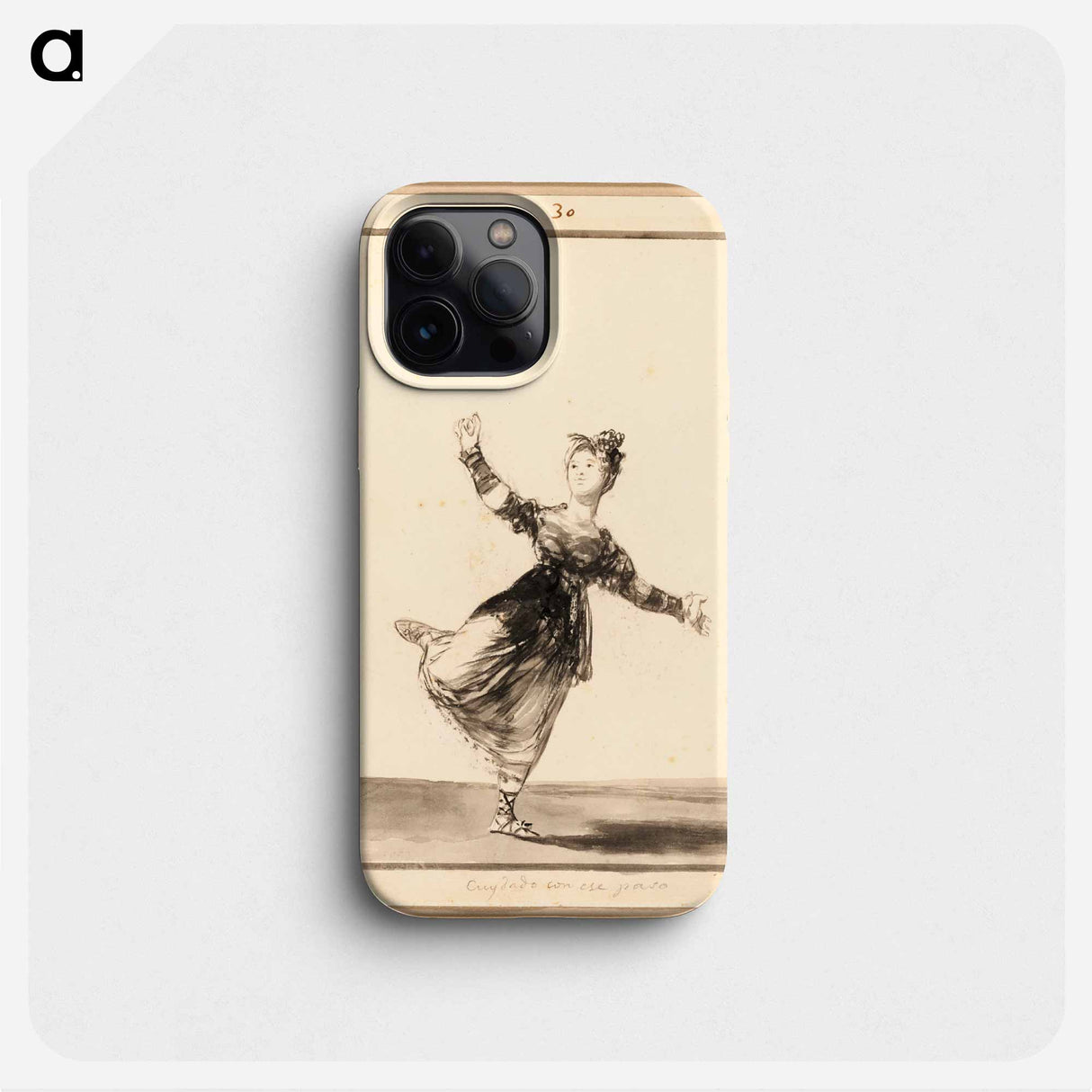 Be Careful with that Step! - フランシスコ デ ゴヤ Phone Case.