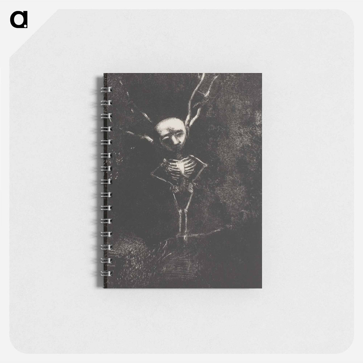 In the Maze of Branches, the Pale Figure Appeared - オディロン ルドン Memo.