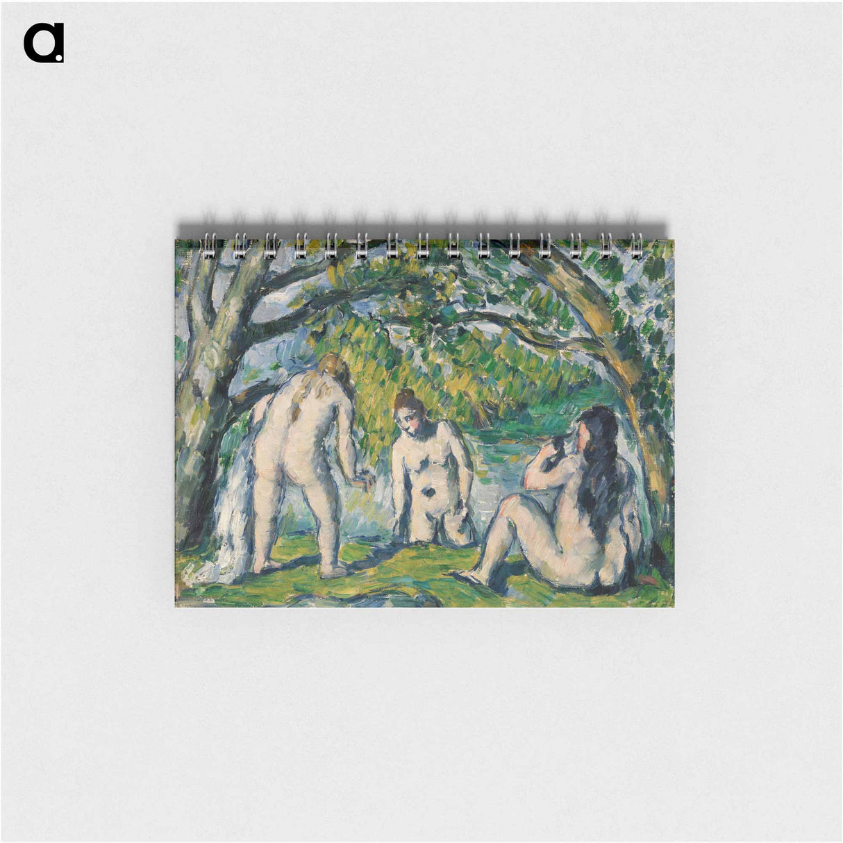 Three Bathers - ポール セザンヌ Memo.