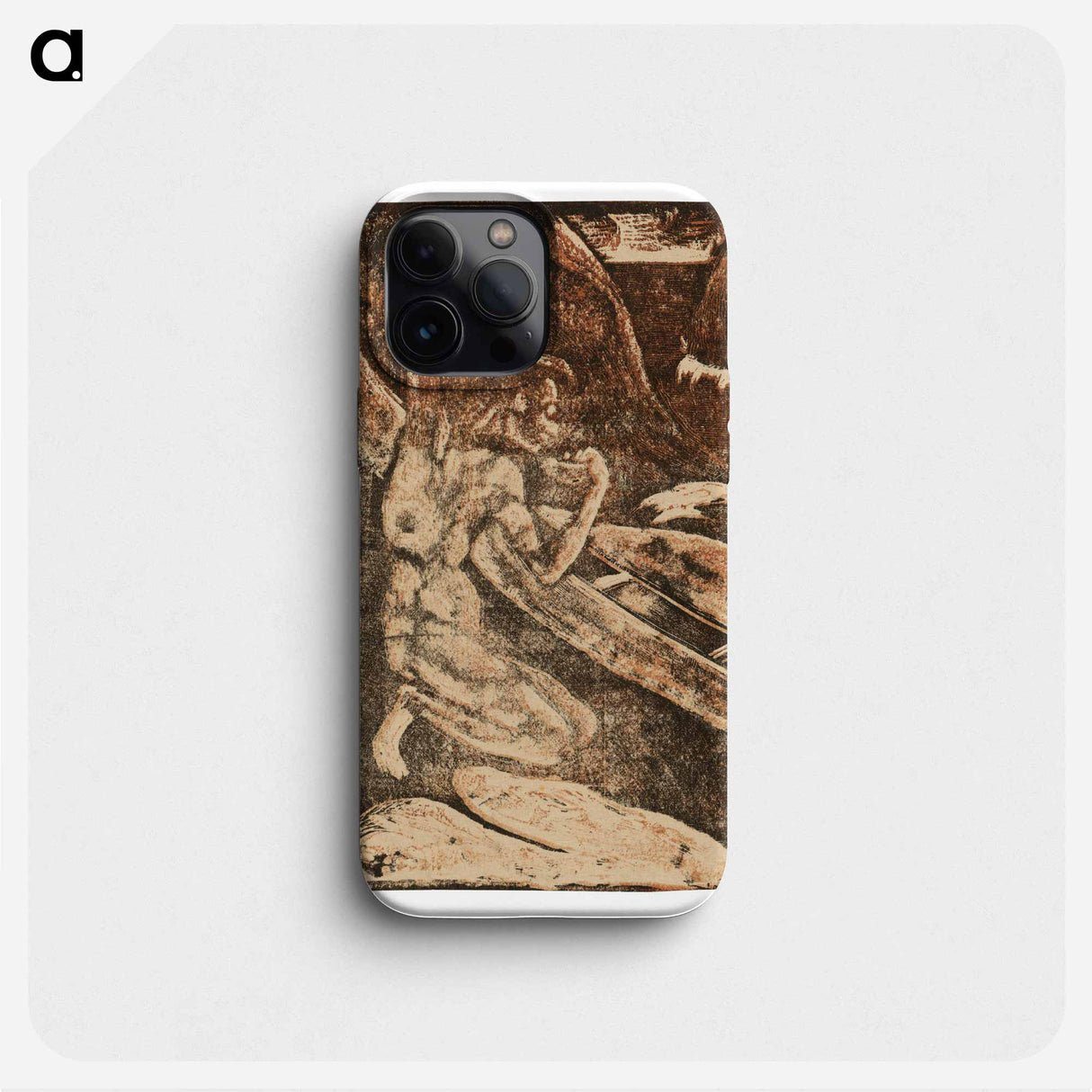 A Fisherman Drinking Beside His Canoe - Paul Gauguin Phone Case.