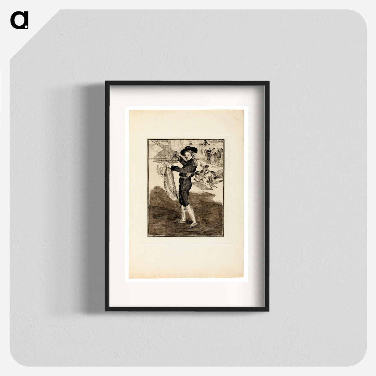 Victorine Meurent in the Costume of an "Espada" - Édouard Manet Poster.