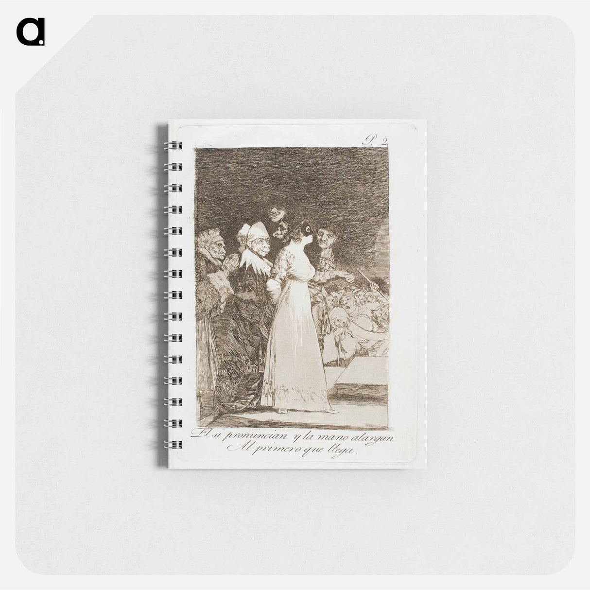 They Say 'Yes' and Give Their Hand to the First Comer - フランシスコ デ ゴヤ Memo.