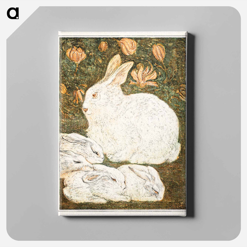 Konijnen - Theo van Hoytema Canvas.