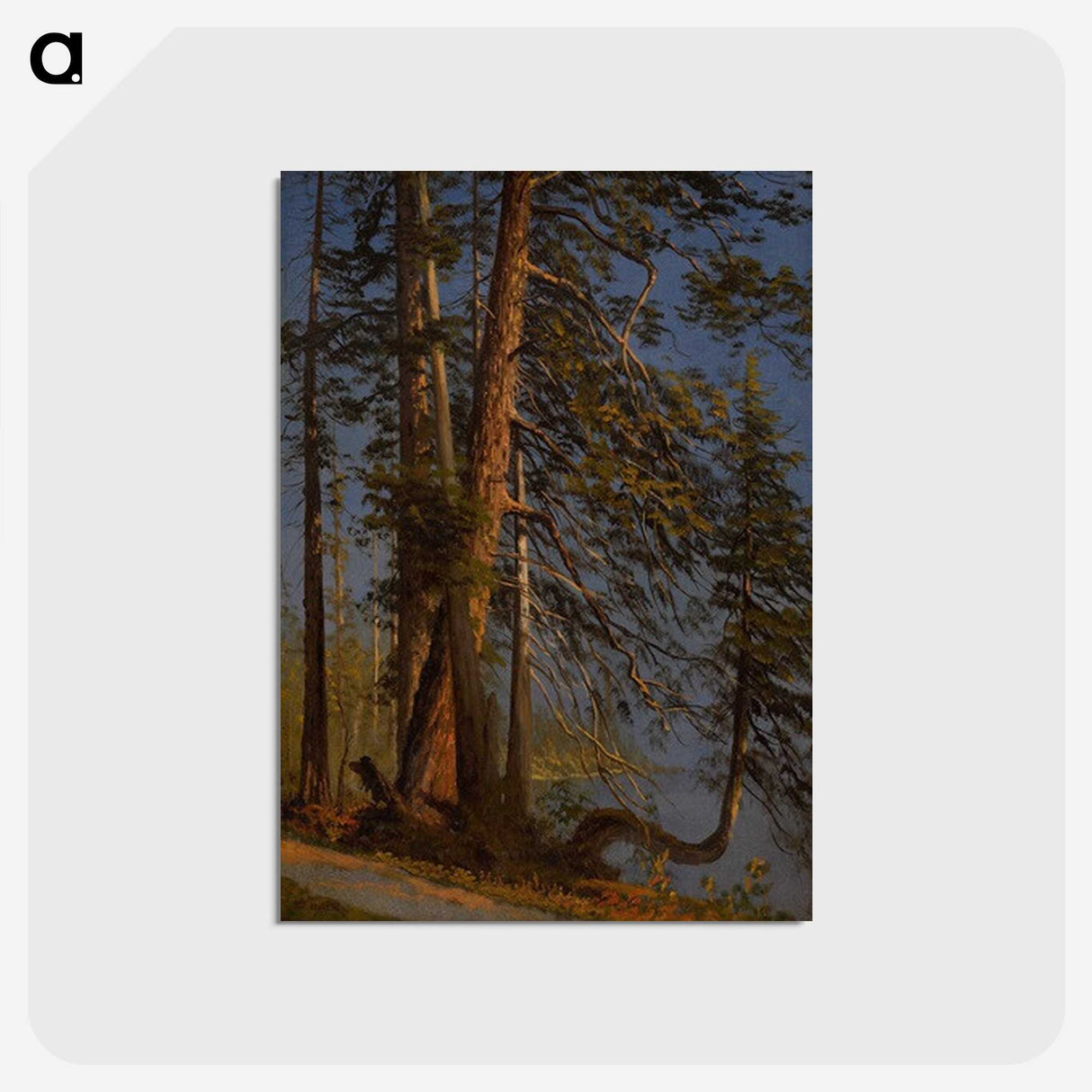 2-95_Albert-Bierstadt_postcard