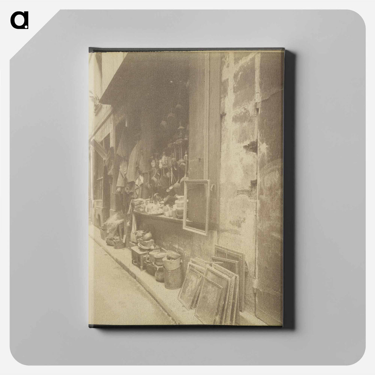 アートパネル-Brocanteur, 1 Rue de la Reynie
- ウジェーヌ アジェ Canvas.