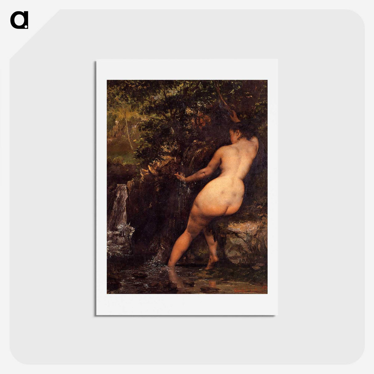 2-95_Gustave-Courbet_hagaki