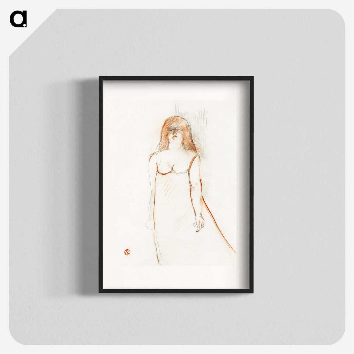 Mademoiselle Cocyte - Henri de Toulouse-Lautrec Poster.