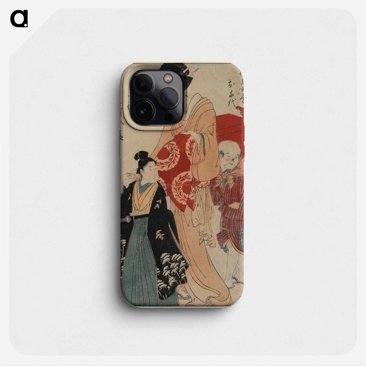 Nishiki-e - 喜多川 歌麿 Phone Case.