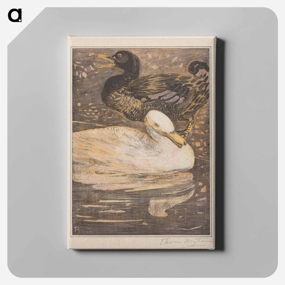 Original public domain image from the Rijksmuseum - テオ ヴァン ホイテマ Canvas.