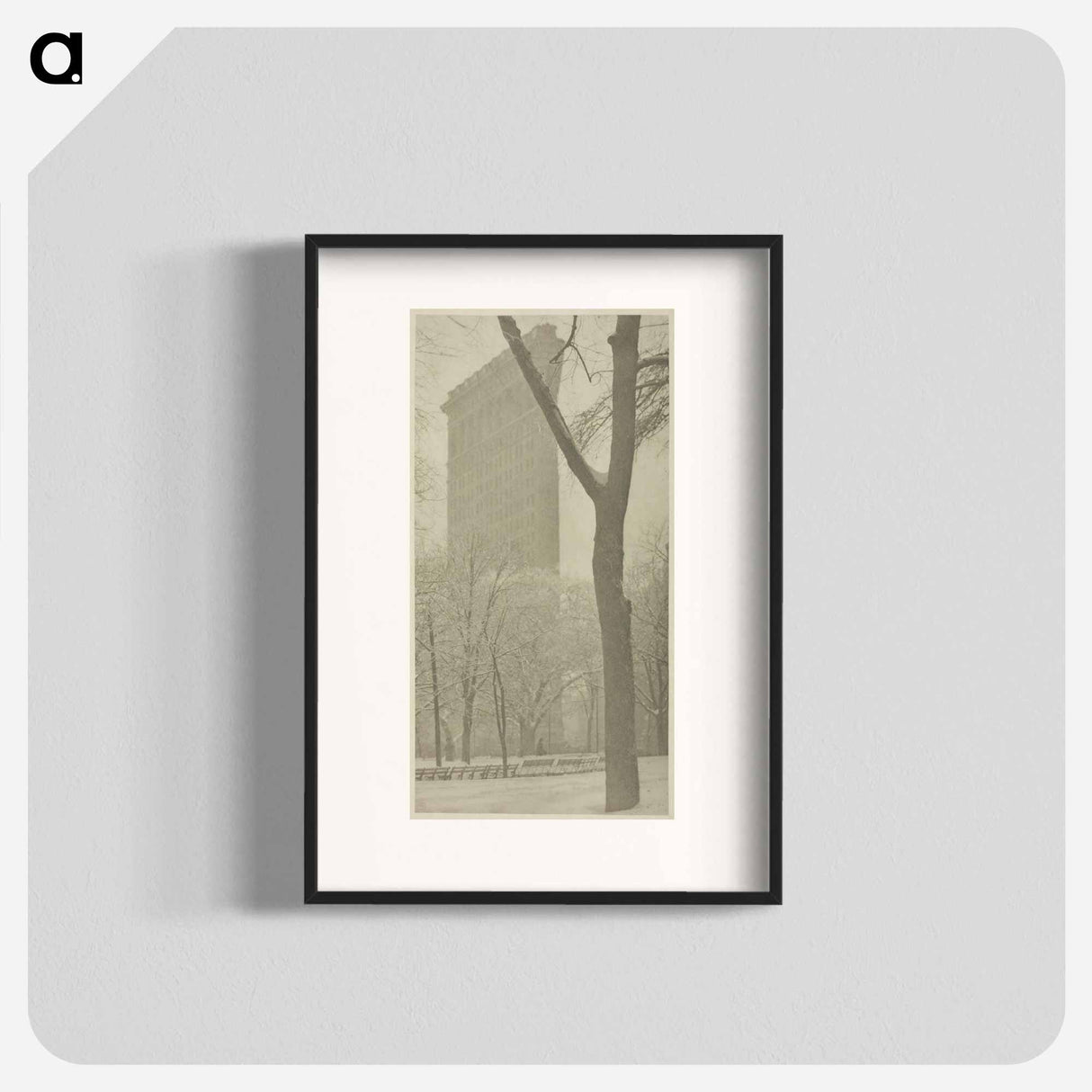 The Flatiron - アルフレッド スティーグリッツ Poster.