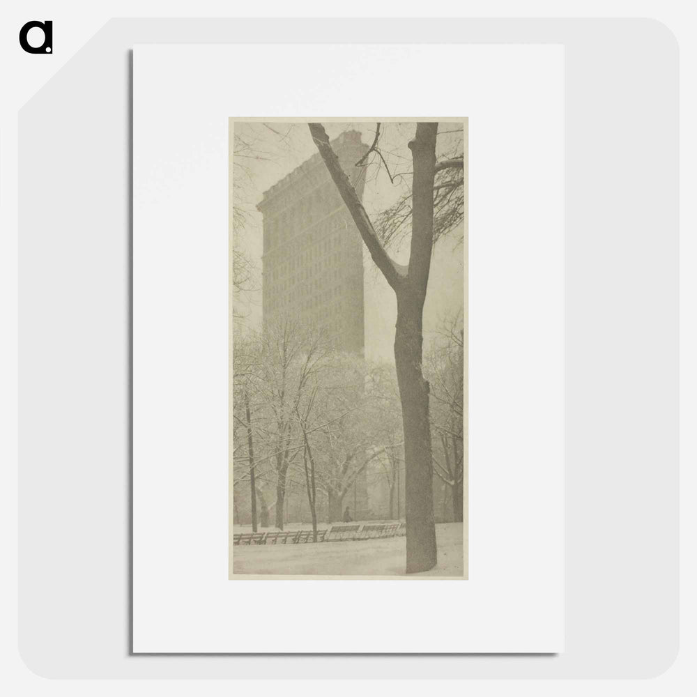 The Flatiron - アルフレッド スティーグリッツ Poster.