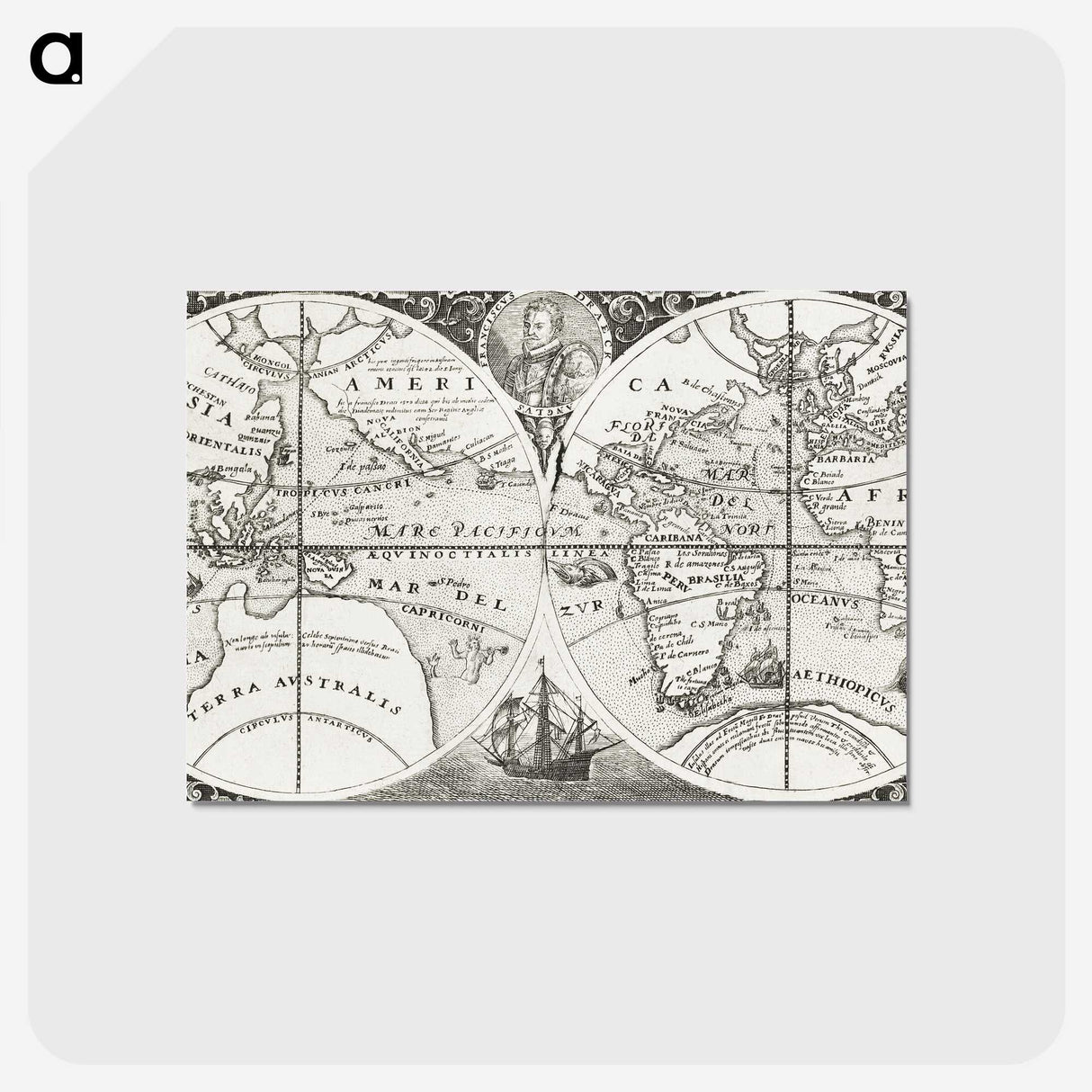 2-96_Antique-Maps_postcard