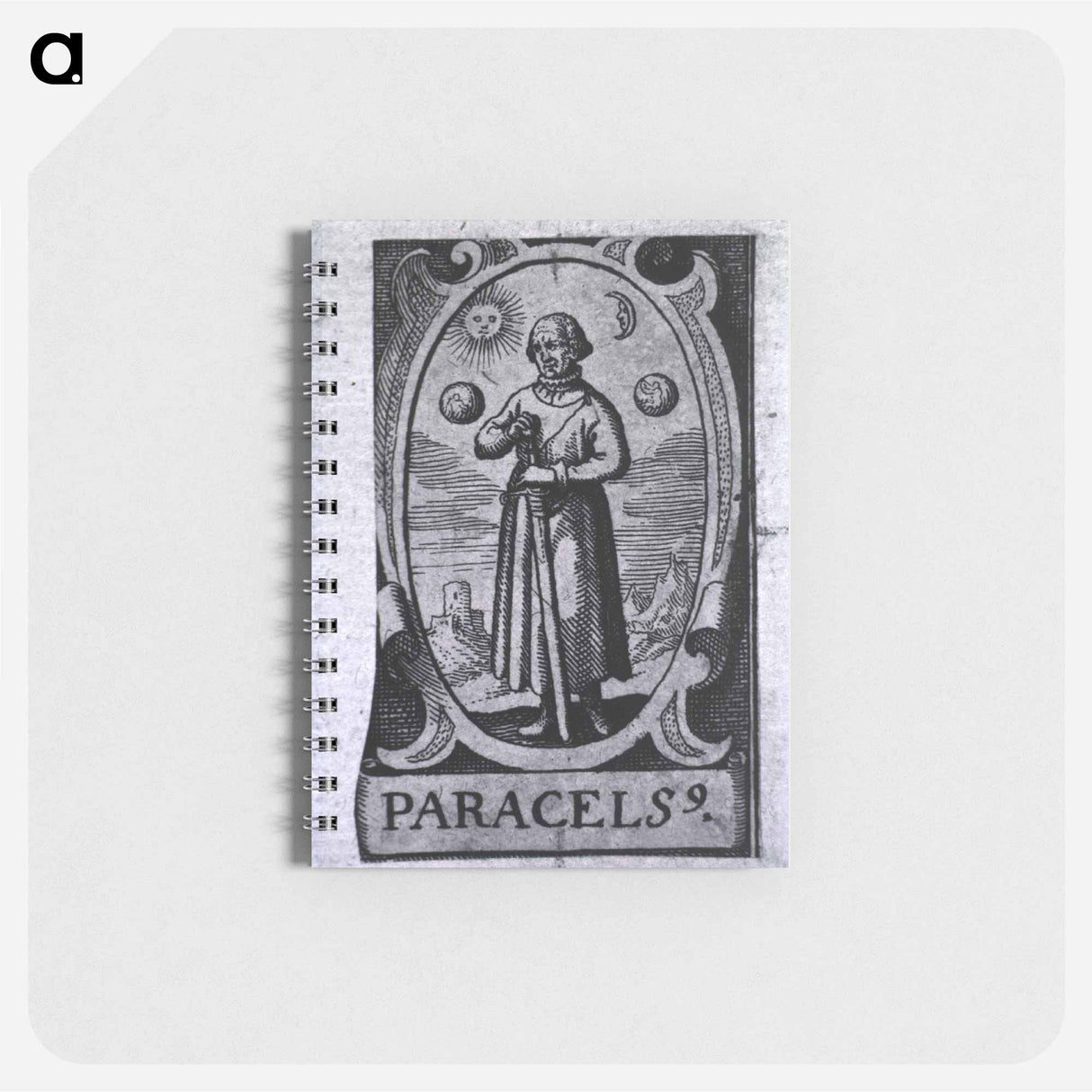 アートメモ帳-Paracelsus, Figure with Celestial Symbols
- 国立医学図書館 Memo.