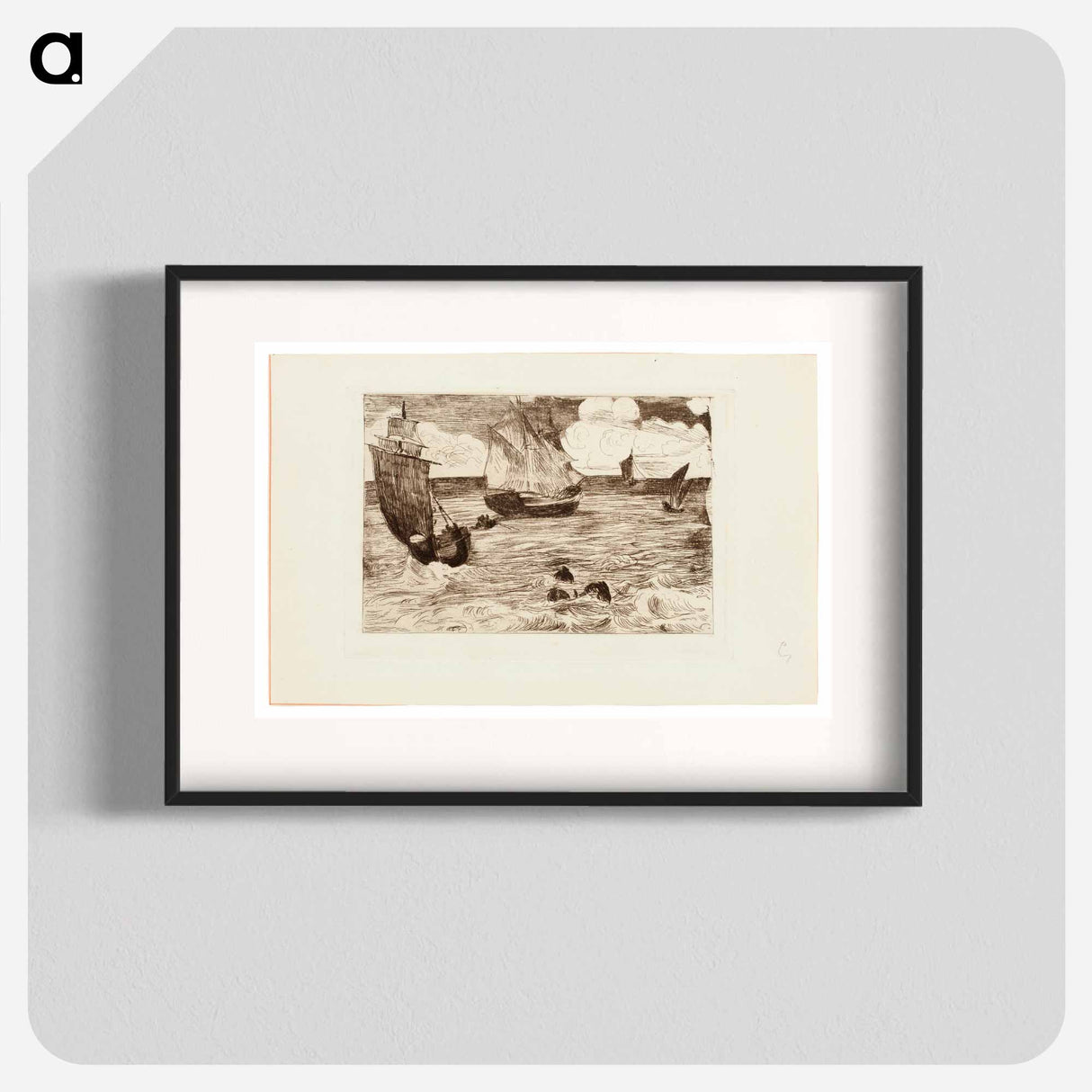 Marine - エドゥアール マネ Poster.