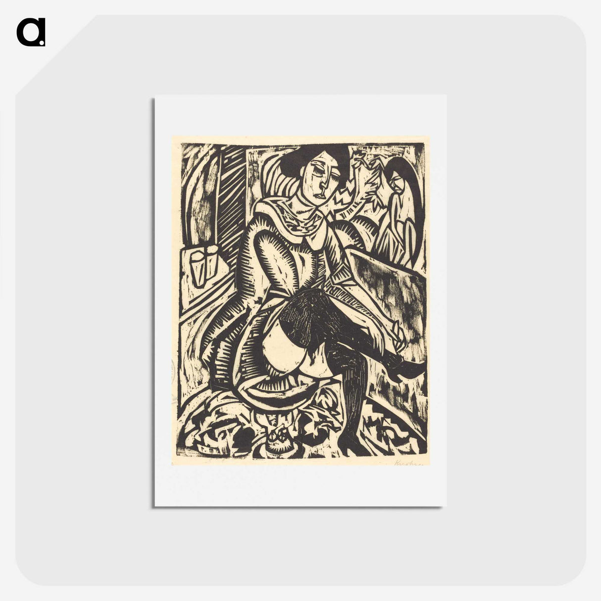 2-97_Ernst-Ludwig-Kirchner_hagaki