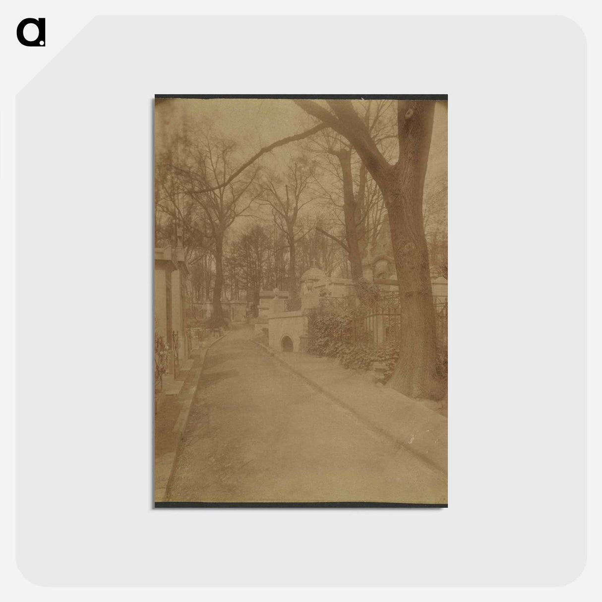 アートポストカード-Cimetière du Père Lachaise
- ウジェーヌ アジェ Postcard.