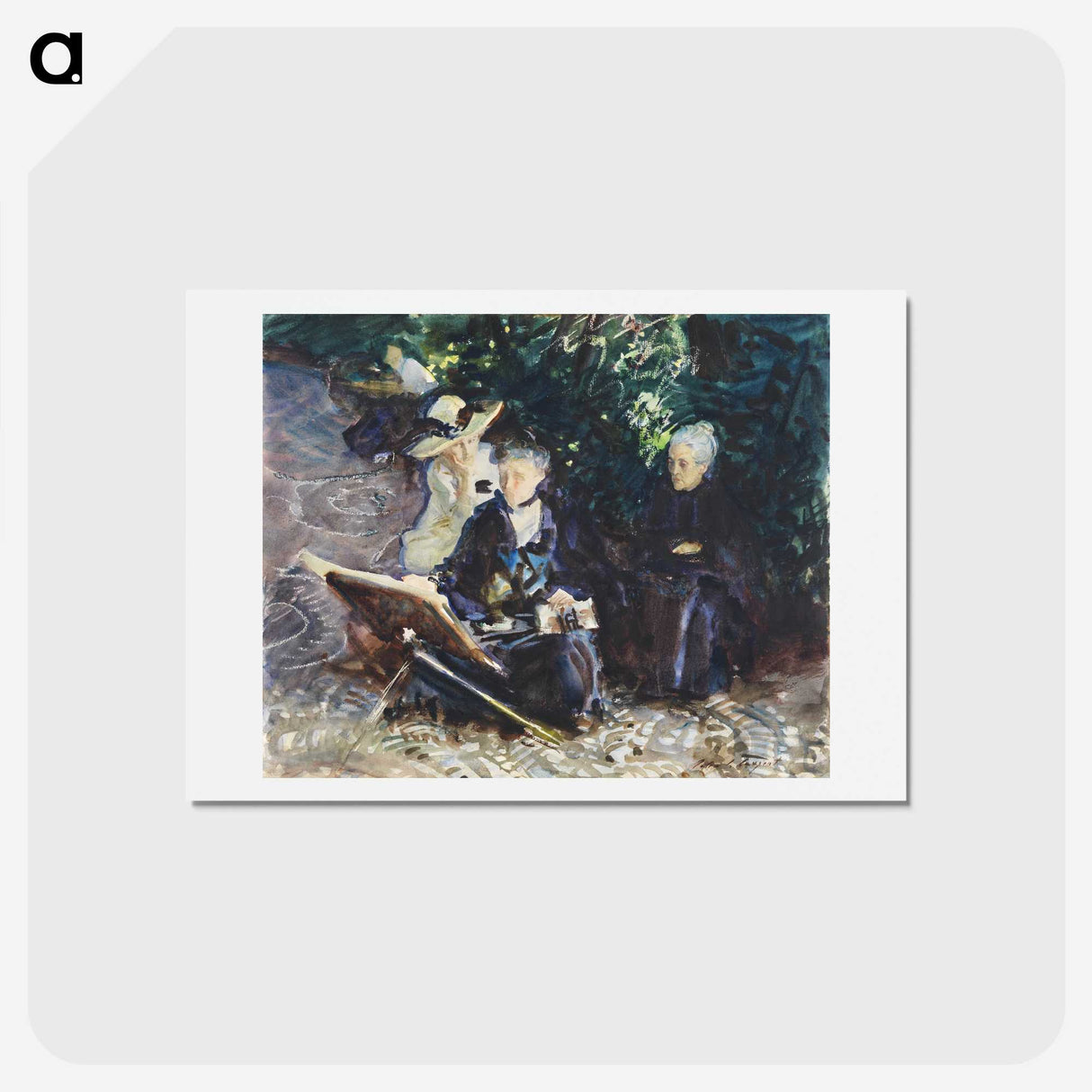 2-97_John-Singer-Sargent_hagaki