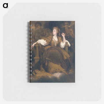 Mrs Siddons as the Tragic Muse - ジョシュア レノルズ Memo.