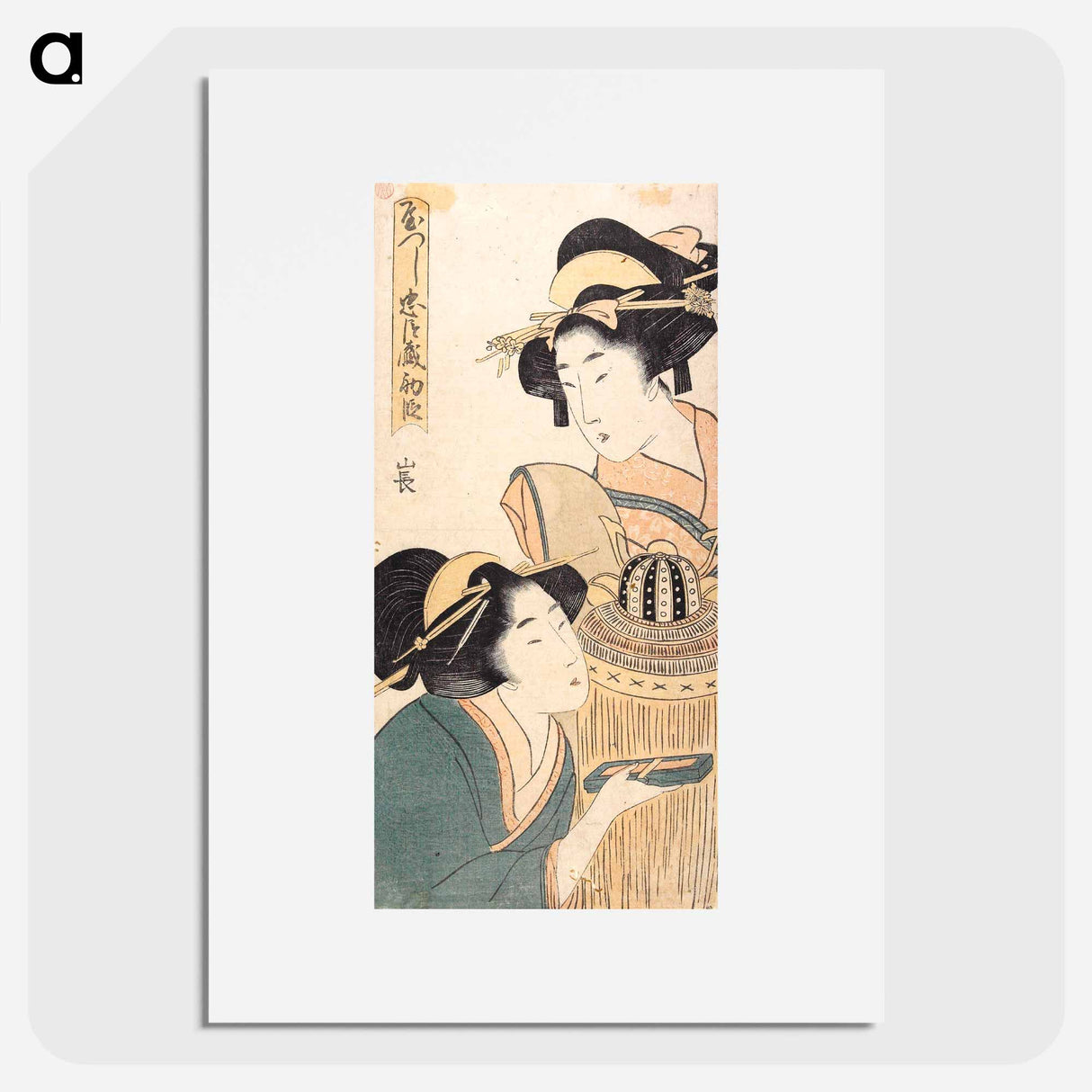 アートポスター-Act 1 - 喜多川 歌麿 Poster.