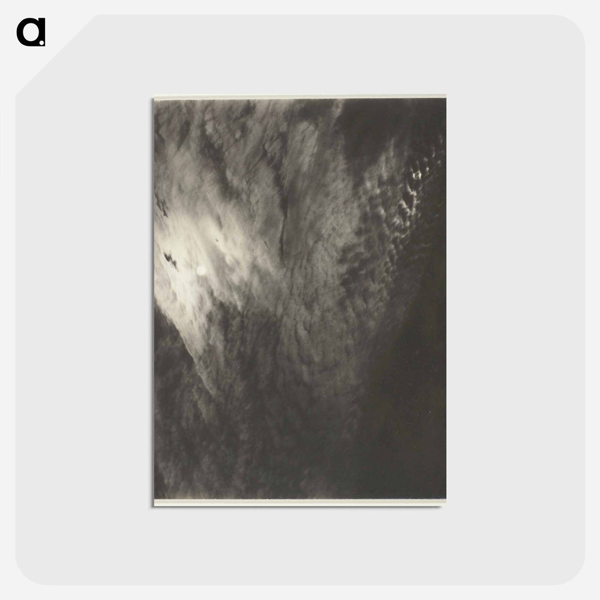 アートポストカード-Equivalent, from Set A (Third Set, Print 7) - アルフレッド スティーグリッツ Postcard.
