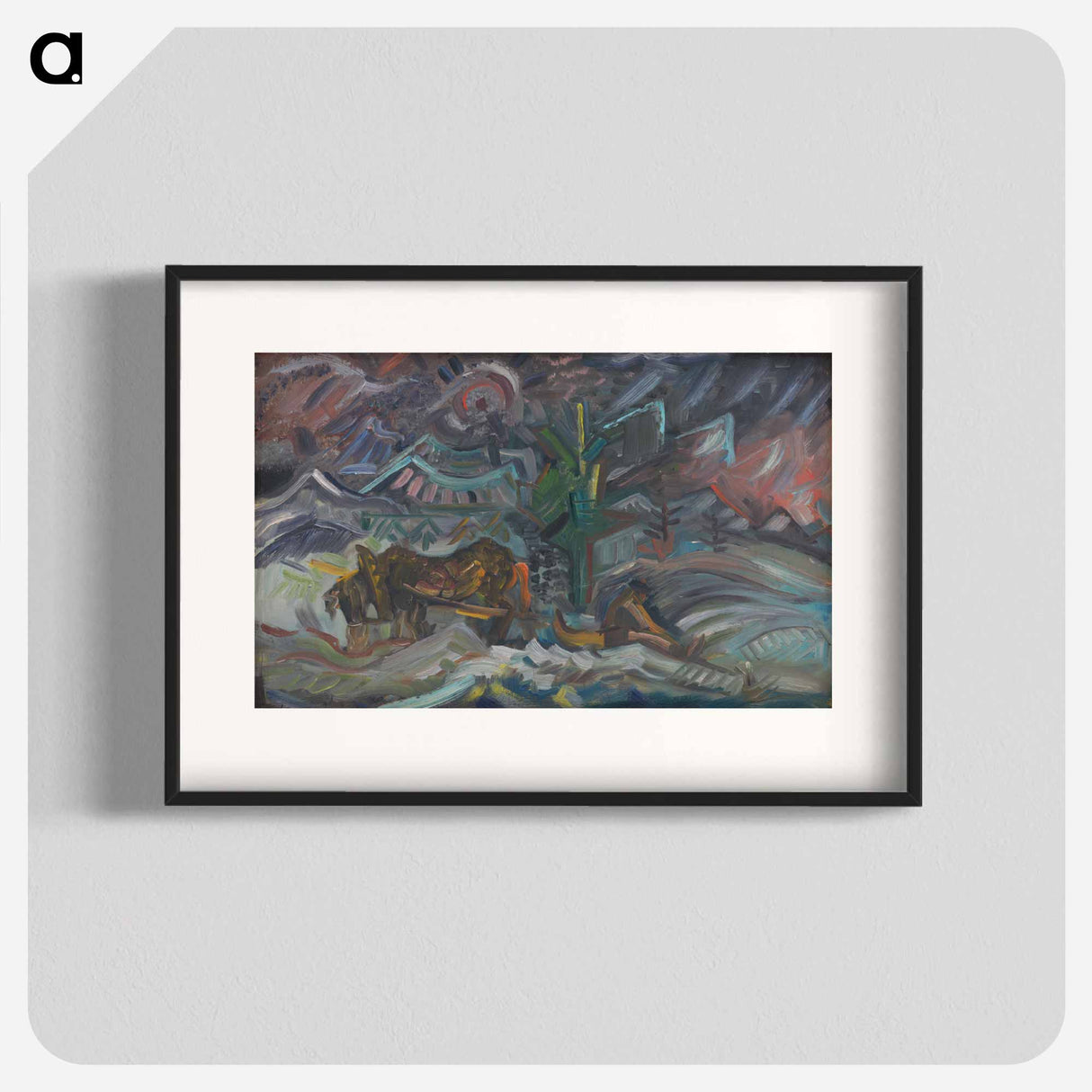 Resting farmers - アーノルド ピーター ワイズ クビンチャン Poster.